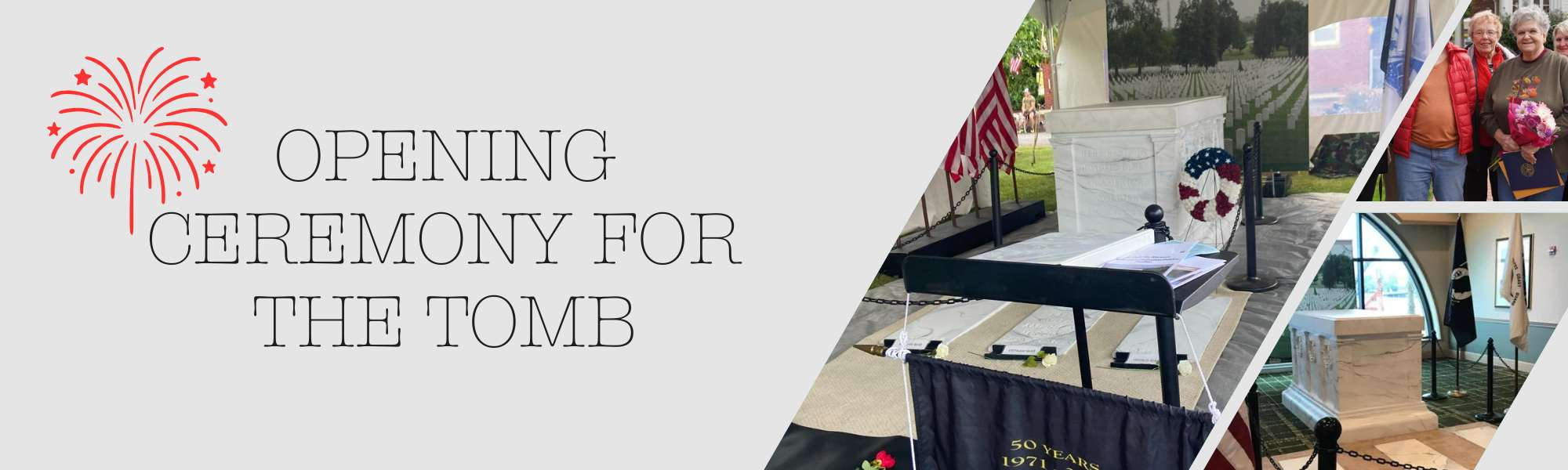 Opening Ceremony for the Traveling Tomb of the Unknown Soldier